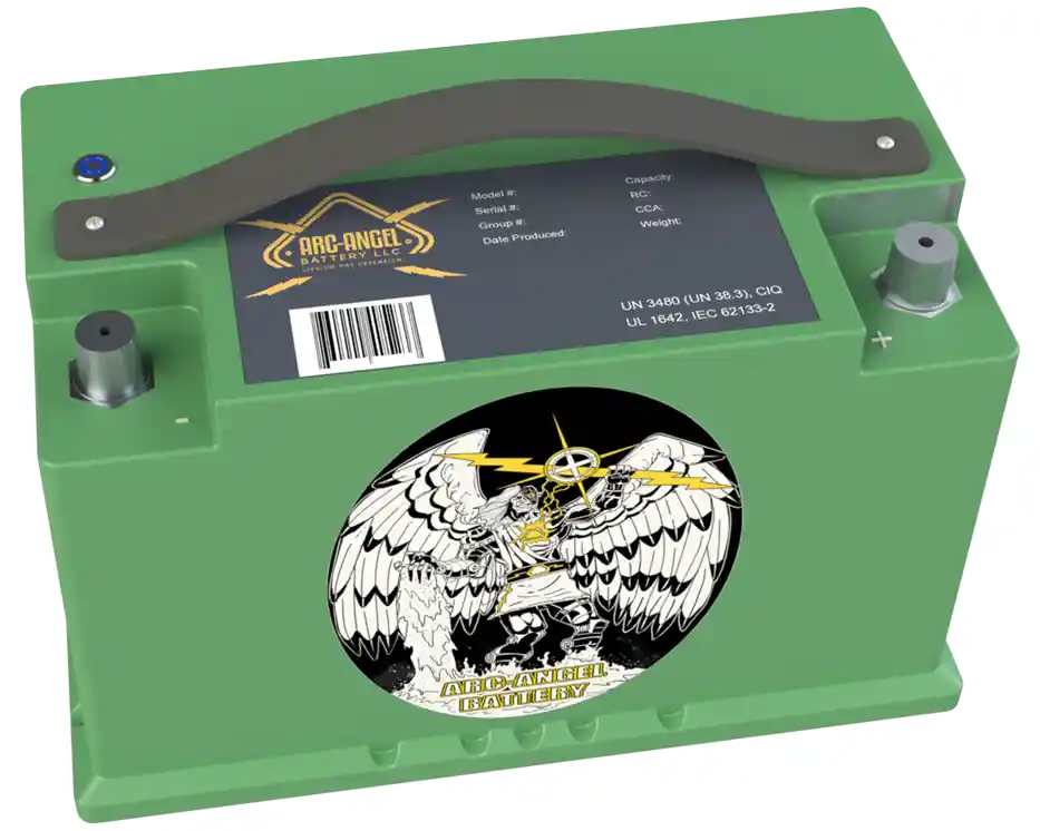 Arc-Angel Group 94R lithium racing battery